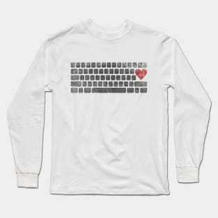 Keyboard Long Sleeve T-Shirt